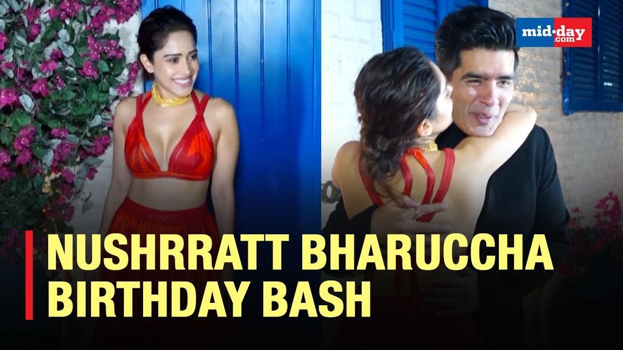 Nushrratt Bharuccha shines at her birthday bash